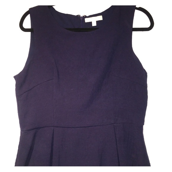 Banana Republic Navy Peplum Top - Picture 1 of 3